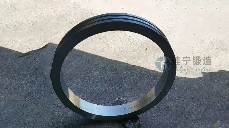 江苏常州齿轮减速机厂轴承环锻件案例
